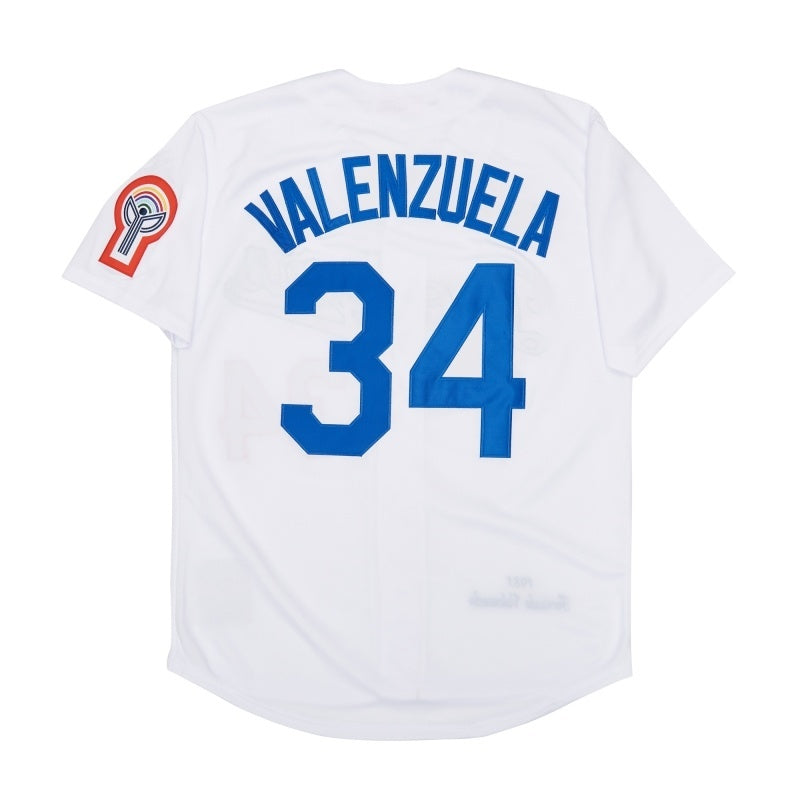 los angeles dodgers #34 fernando valenzuela Style 8 Baseball Jersey baseball jersey product view 1
