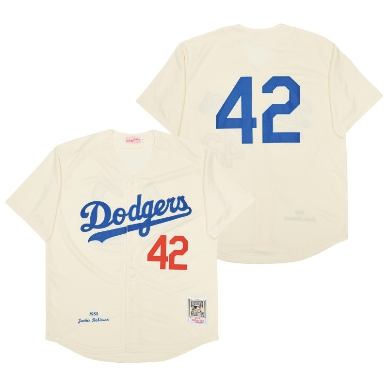 los angeles dodgers #42 jackie robinson Style 11 Baseball Jersey baseball jersey product view 1