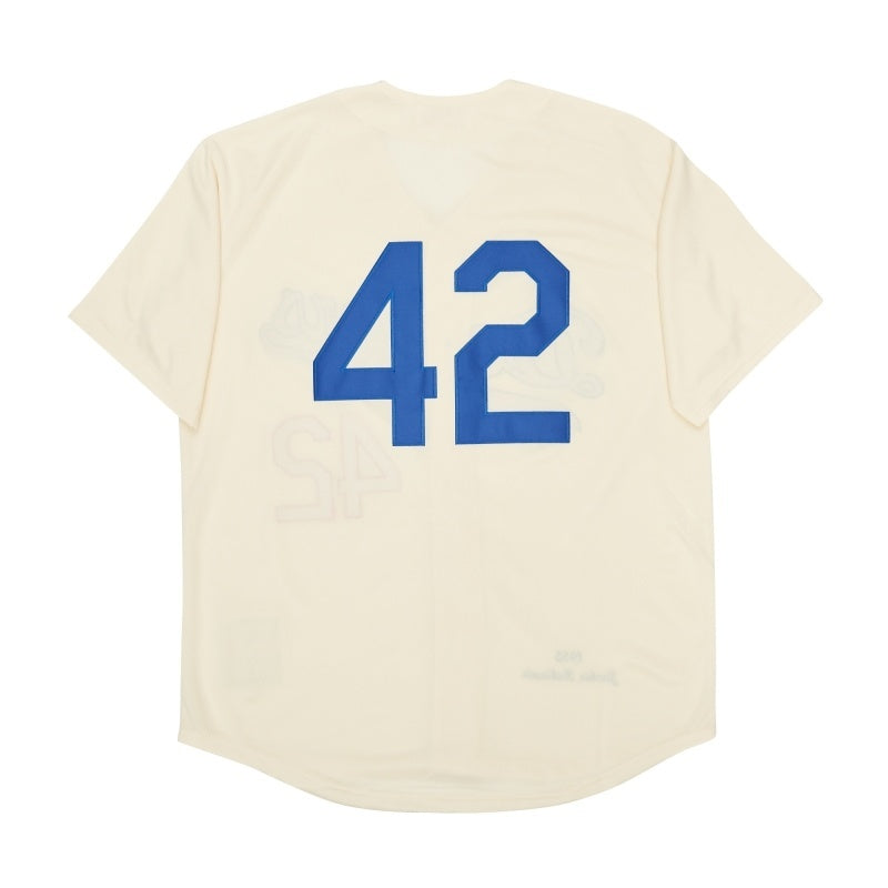los angeles dodgers #42 jackie robinson Style 12 Baseball Jersey baseball jersey product view 1