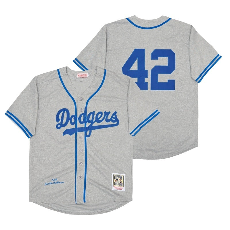 los angeles dodgers #42 jackie robinson Style 7_1 Baseball Jersey baseball jersey product view 1