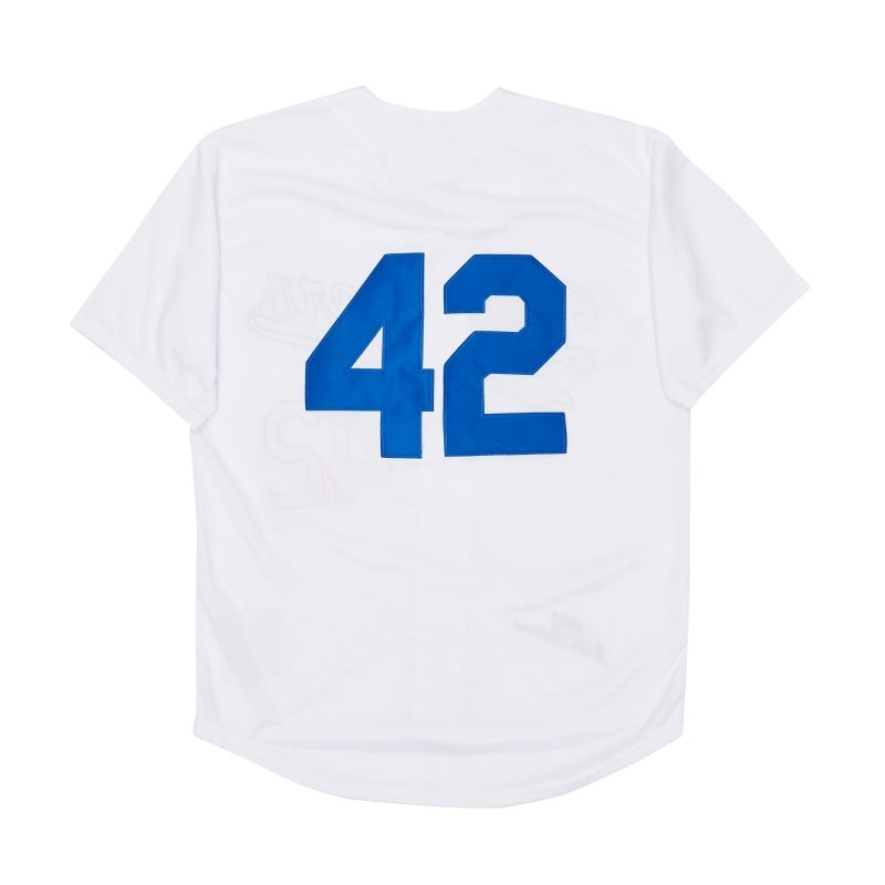 los angeles dodgers #42 jackie robinson Style 8 Baseball Jersey baseball jersey product view 1