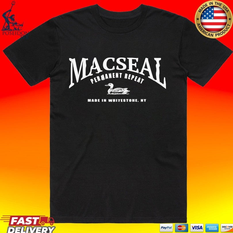 Macseal Permanent Repeat Made In Whitestone NY Duck Windbreaker T-shirt Unisex T-shirt, Sweatshirt, Hoodie, Long Sleeve Tee - T-Shirt, Sweatshirt, Hoodie