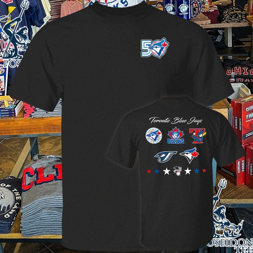 Maddie 50th Anniversary Toronto Blue Jays T-shirt Unisex T-shirt, Sweatshirt, Hoodie, Long Sleeve Tee - T-Shirt, Sweatshirt, Hoodie