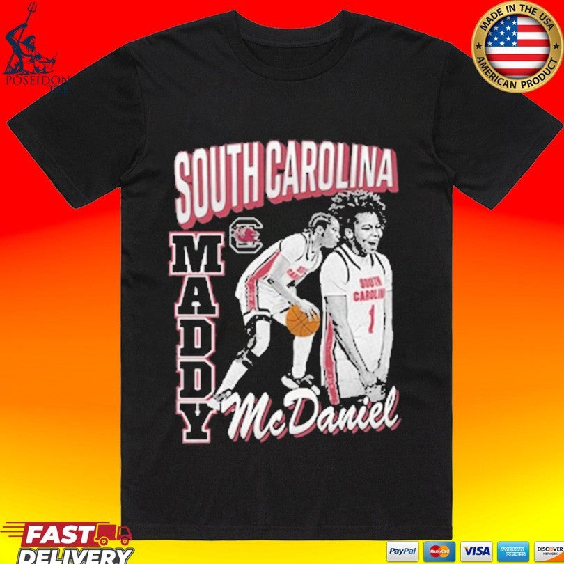 Maddy Mcdaniel South Carolina Gamecocks T-shirt Unisex T-shirt, Sweatshirt, Hoodie, Long Sleeve Tee - T-Shirt, Sweatshirt, Hoodie