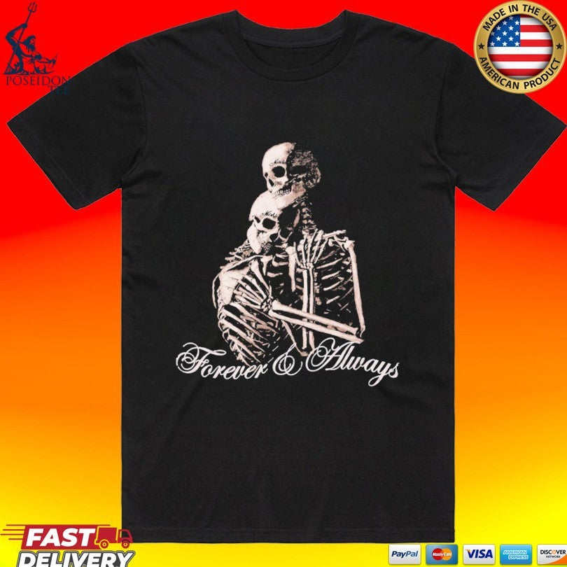 Made Mobb Forever And Always Skeletons T-shirt Unisex T-shirt, Sweatshirt, Hoodie, Long Sleeve Tee - T-Shirt, Sweatshirt, Hoodie