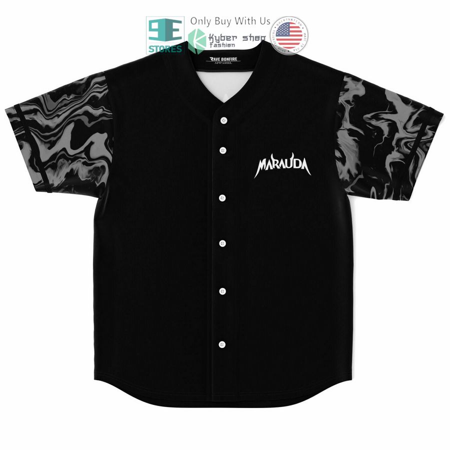 BEST Marauda black Baseball Jersey baseball jersey product view 1
