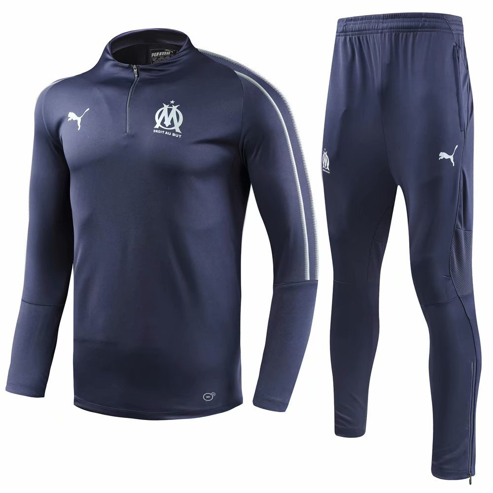 marseille long 9856 Soccer Jersey sports jersey product view 1