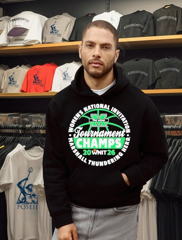 Marshall Thundering Herd 2026 Women's National - Adult & Kids T-Shirts, Sweatshirts & Hoodies apparel design preview 2