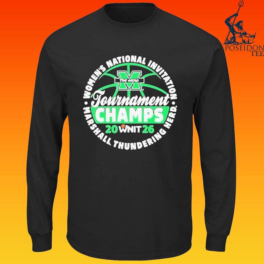 Marshall Thundering Herd 2026 Women's National - Adult & Kids T-Shirts, Sweatshirts & Hoodies apparel design preview 4