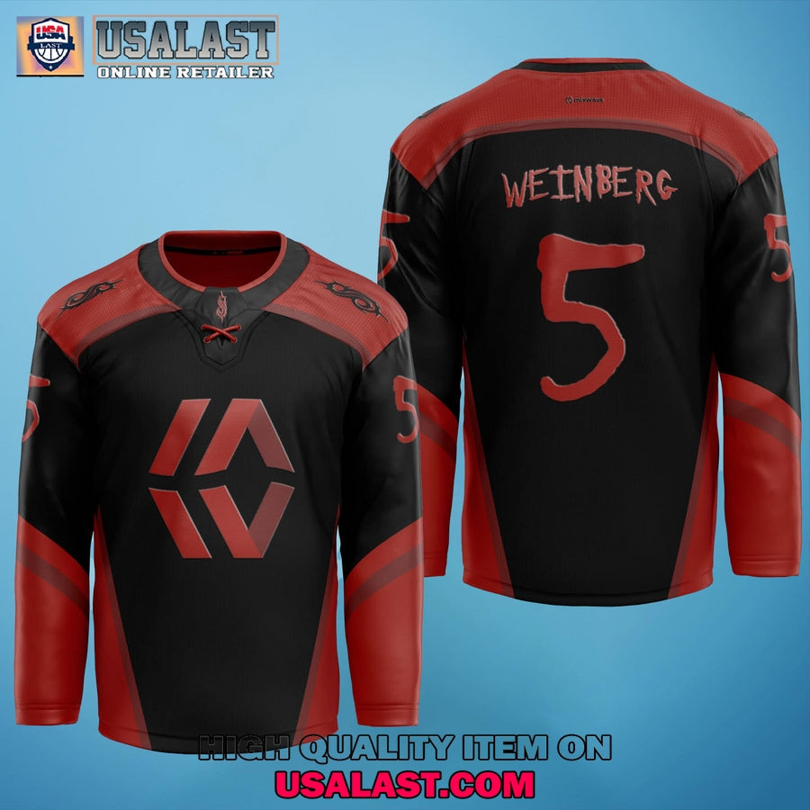 Max Weinberg Drummer Hockey Jersey hockey jersey product view 1