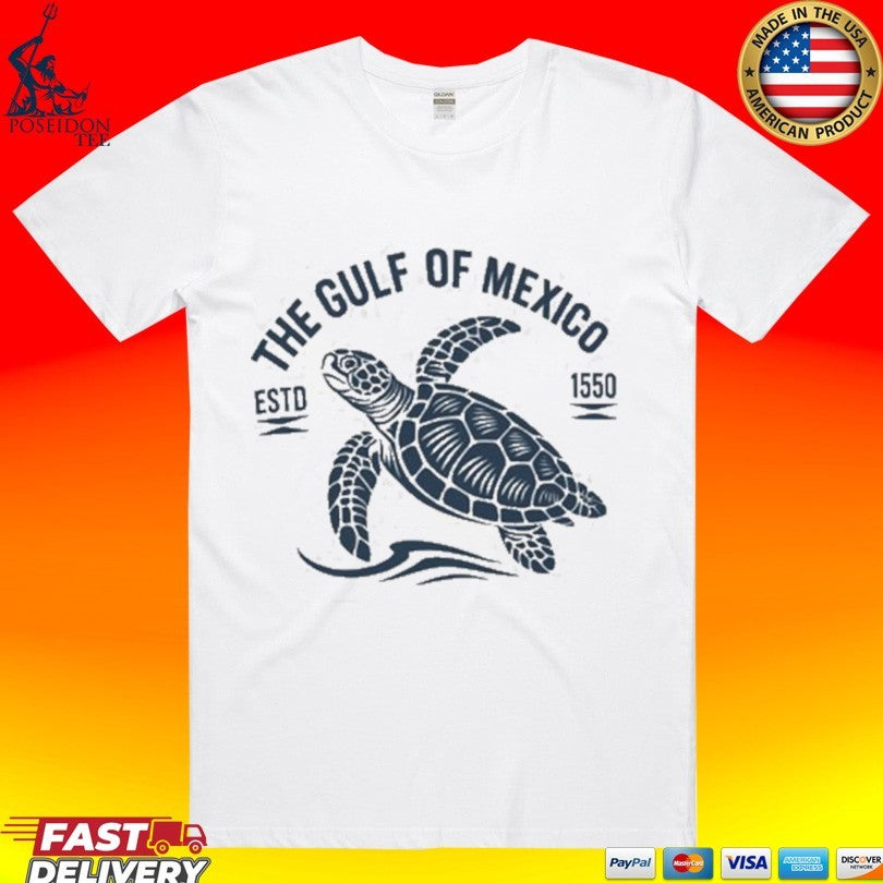 Maxou Rona The Gulf Of Mexico Estd 1550 T-shirt Unisex T-shirt, Sweatshirt, Hoodie, Long Sleeve Tee - T-Shirt, Sweatshirt, Hoodie
