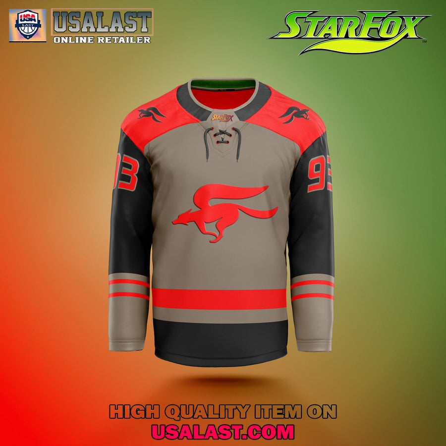 Mccloud Star Fox Custom Hockey Jersey hockey jersey product view 2