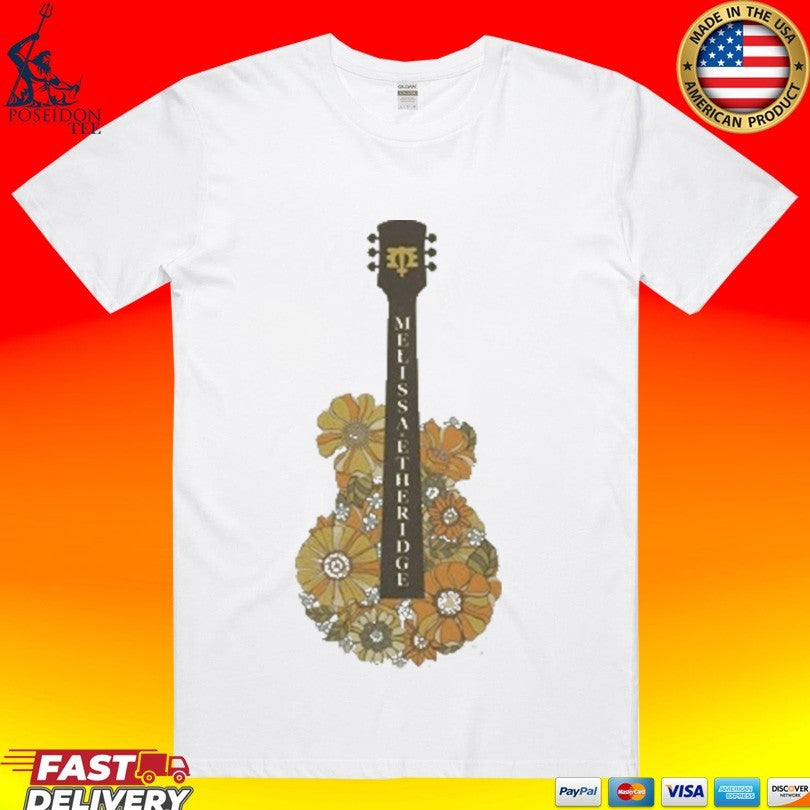 Melissa Etheridge Flower Guitar T-shirt Unisex T-shirt, Sweatshirt, Hoodie, Long Sleeve Tee - T-Shirt, Sweatshirt, Hoodie