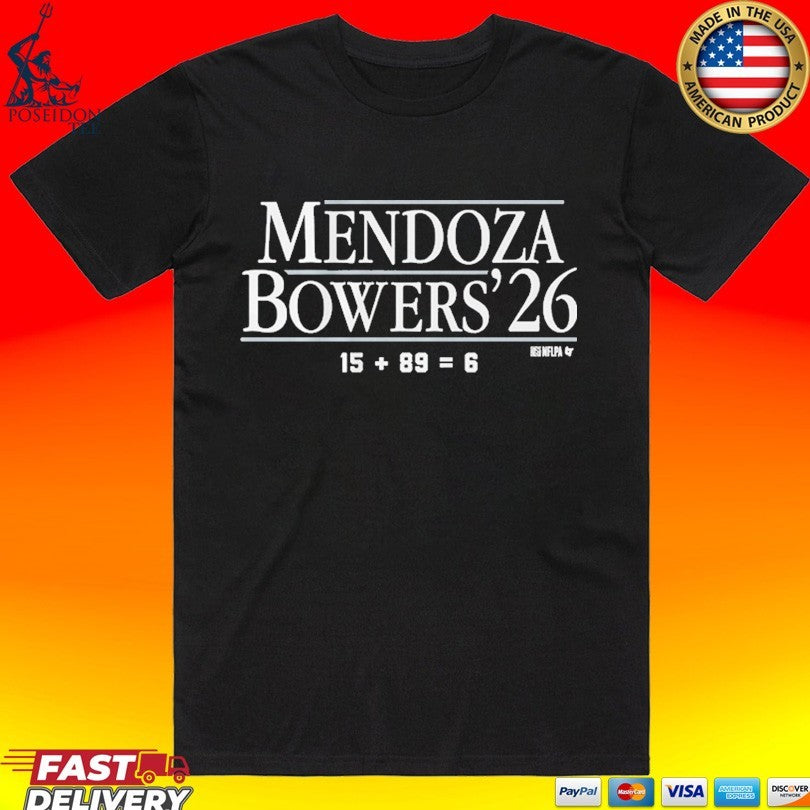 Mendoza-bowers 26 15 + 89 = 6 T-shirt Unisex T-shirt, Sweatshirt, Hoodie, Long Sleeve Tee - T-Shirt, Sweatshirt, Hoodie