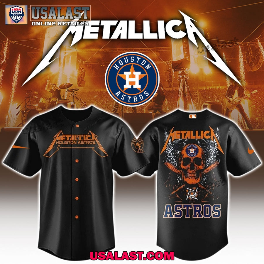 Metallica x MLB All Team Limited Edition Jersey Shirt 2025 baseball jersey product view 2