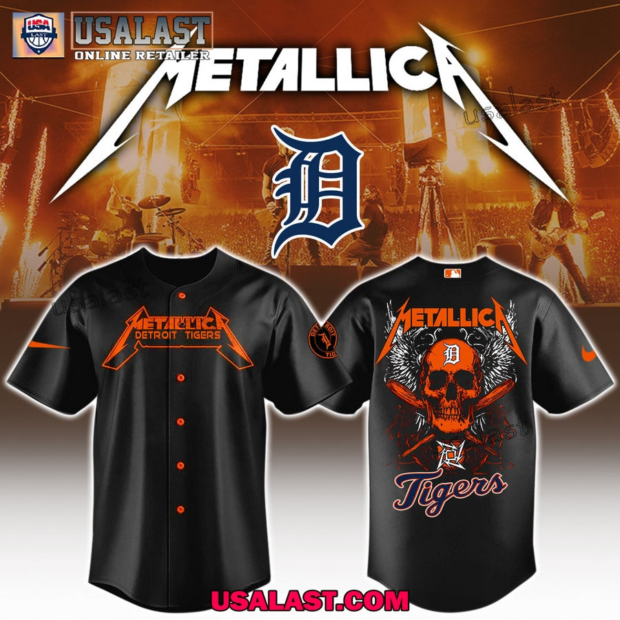 Metallica x MLB All Team Limited Edition Jersey Shirt 2025 baseball jersey product view 4