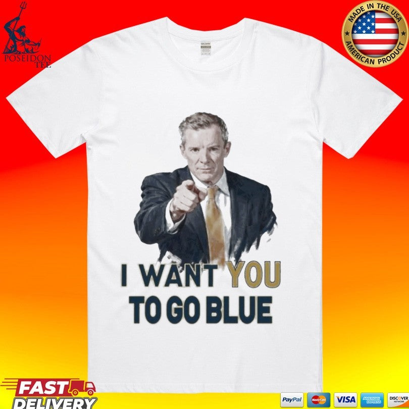 Michigan Basketball Dusty May I Want You To Go Blue T-shirt Unisex T-shirt, Sweatshirt, Hoodie, Long Sleeve Tee - T-Shirt, Sweatshirt, Hoodie
