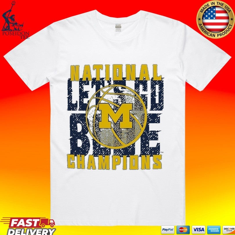 Michigan Wolverines Comfort Colors 2026 NCAA Mens Basketball National Champions Phrase Overlay T-shirt - T-Shirt, Sweatshirt, Hoodie