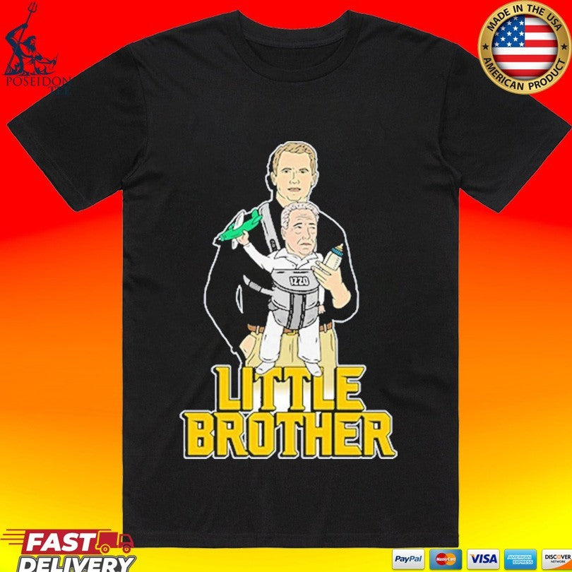 Michigan Wolverines Little Brother Mens Basketball 2026 National Champions T-shirt Unisex T-shirt, Sweatshirt, Hoodie, Long Sleeve Tee - T-Shirt, Sweatshirt, Hoodie