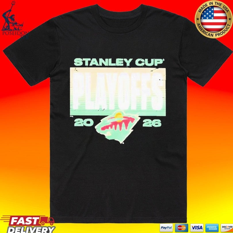 Minnesota Wild 2026 Stanley Cup Playoffs T-shirt Unisex T-shirt, Sweatshirt, Hoodie, Long Sleeve Tee - T-Shirt, Sweatshirt, Hoodie
