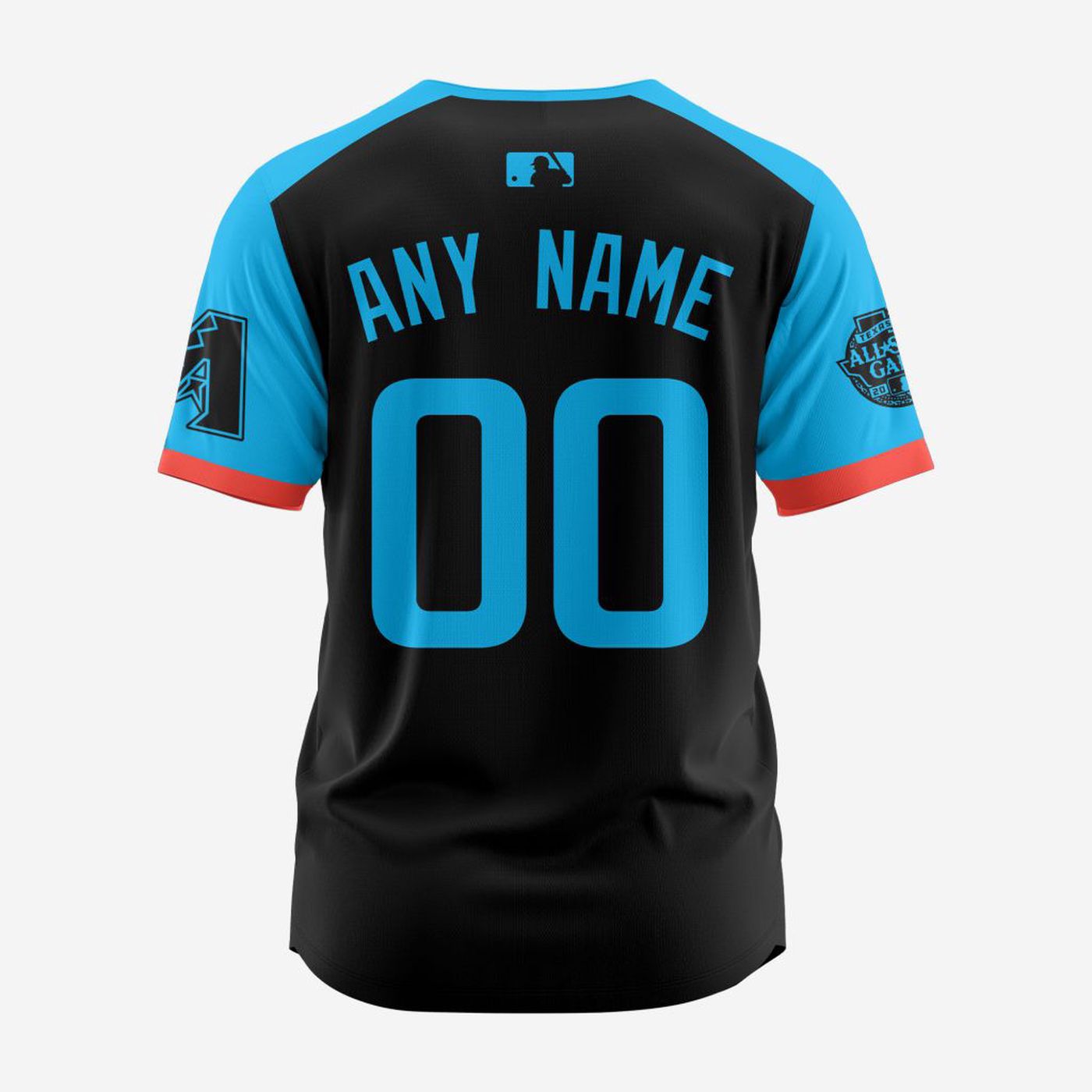 MLB Arizona Diamondbacks Personalized 2024 All Star Game Baseball Jersey - Bafud baseball jersey product view 2