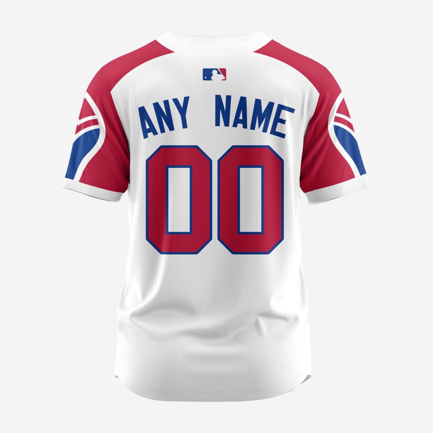 MLB Atlanta Braves Personalized Reverse Retro Concept Design Baseball Jersey - Bafud baseball jersey product view 2