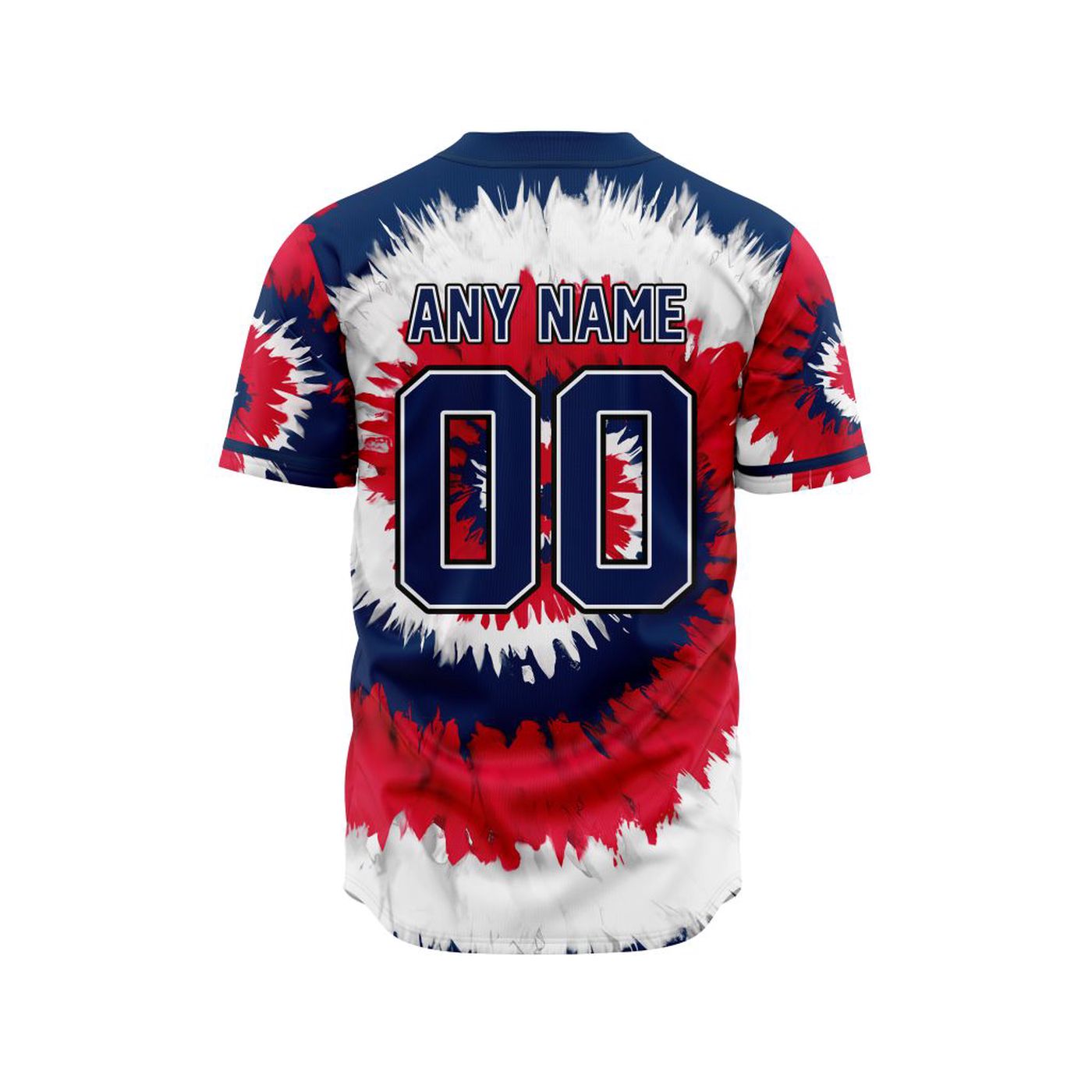 MLB Atlanta Braves Special Grateful Dead Design Baseball Jersey Gift for Men Women - Bafud baseball jersey product view 2