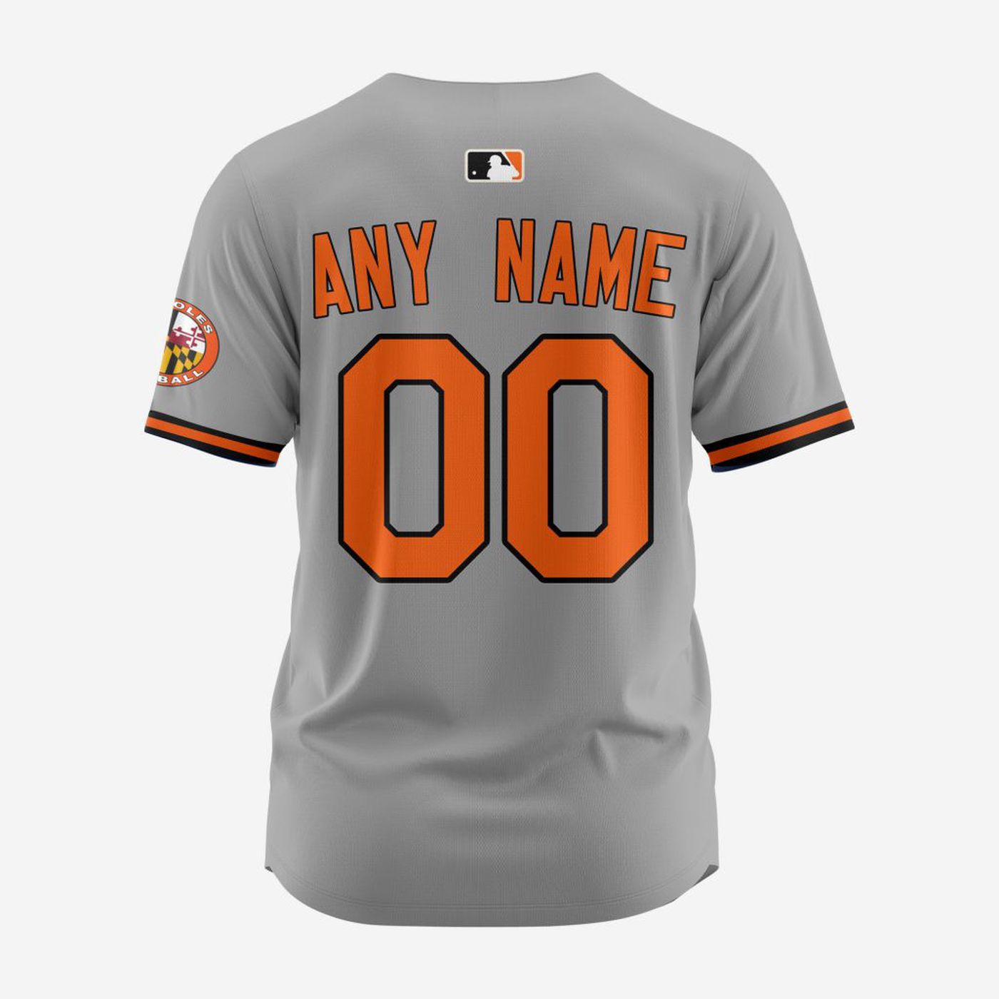 MLB Baltimore Orioles Personalized 2024 Road Baseball Jersey - Bafud baseball jersey product view 2