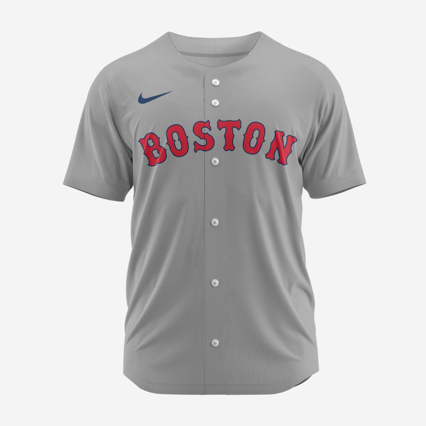 MLB Boston Red Sox Personalized 2024 Road Baseball Jersey - Bafud baseball jersey product view 2