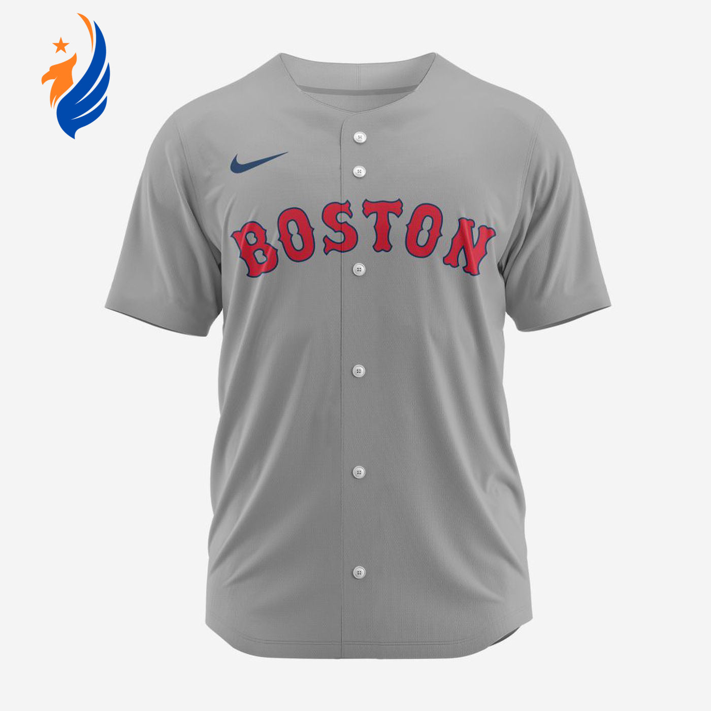MLB Boston Red Sox Personalized 2024 Road Baseball Jersey - Bafud baseball jersey product view 1