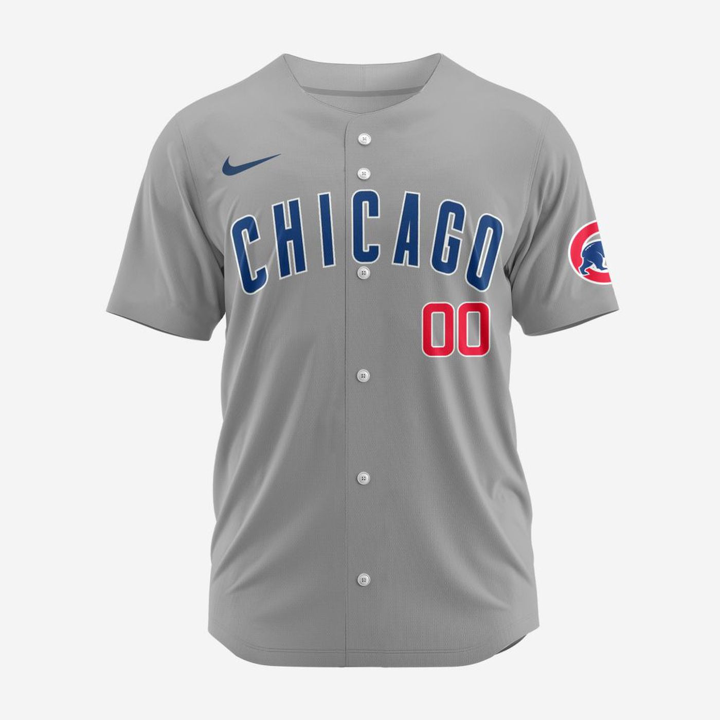 MLB Chicago Cubs Personalized 2024 Road Baseball Jersey - Bafud baseball jersey product view 2