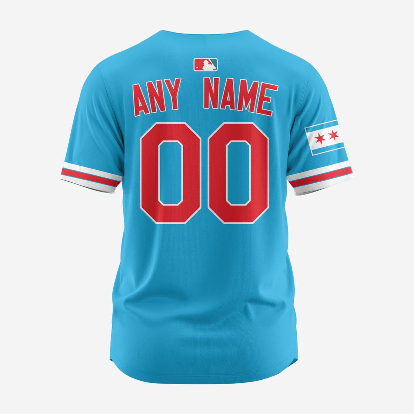 MLB Chicago Cubs Personalized Alternate Design Concept Baseball Jersey 2404 - Bafud baseball jersey product view 2