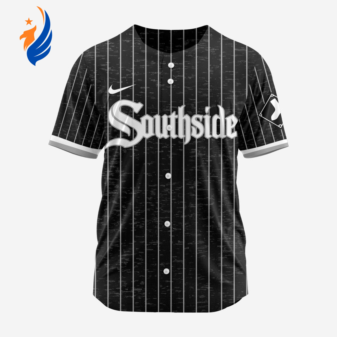 MLB Chicago White Sox Personalized 2024 City Connect Baseball Jersey Design - Bafud baseball jersey product view 1