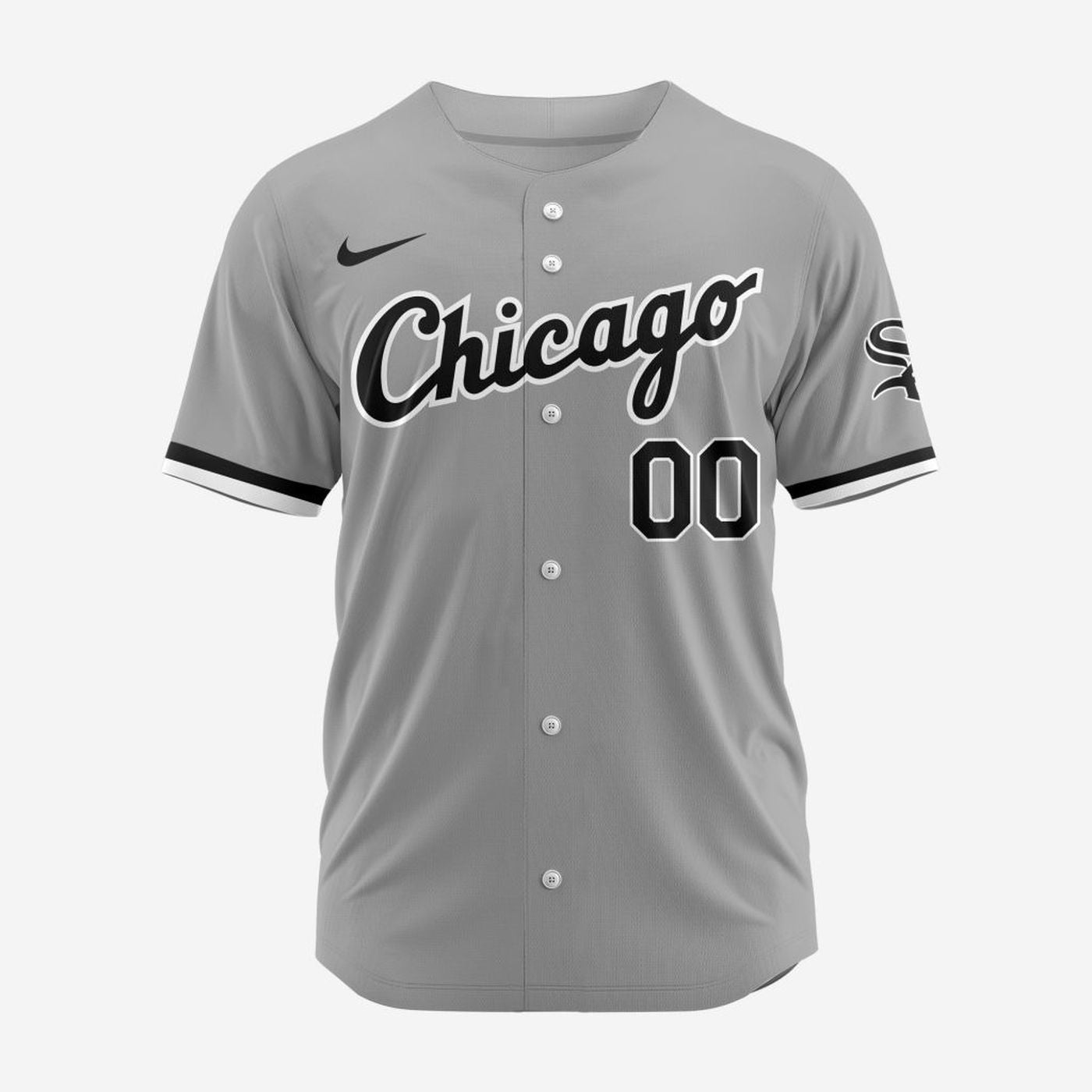 MLB Chicago White Sox Personalized 2024 Road Baseball Jersey - Bafud baseball jersey product view 2