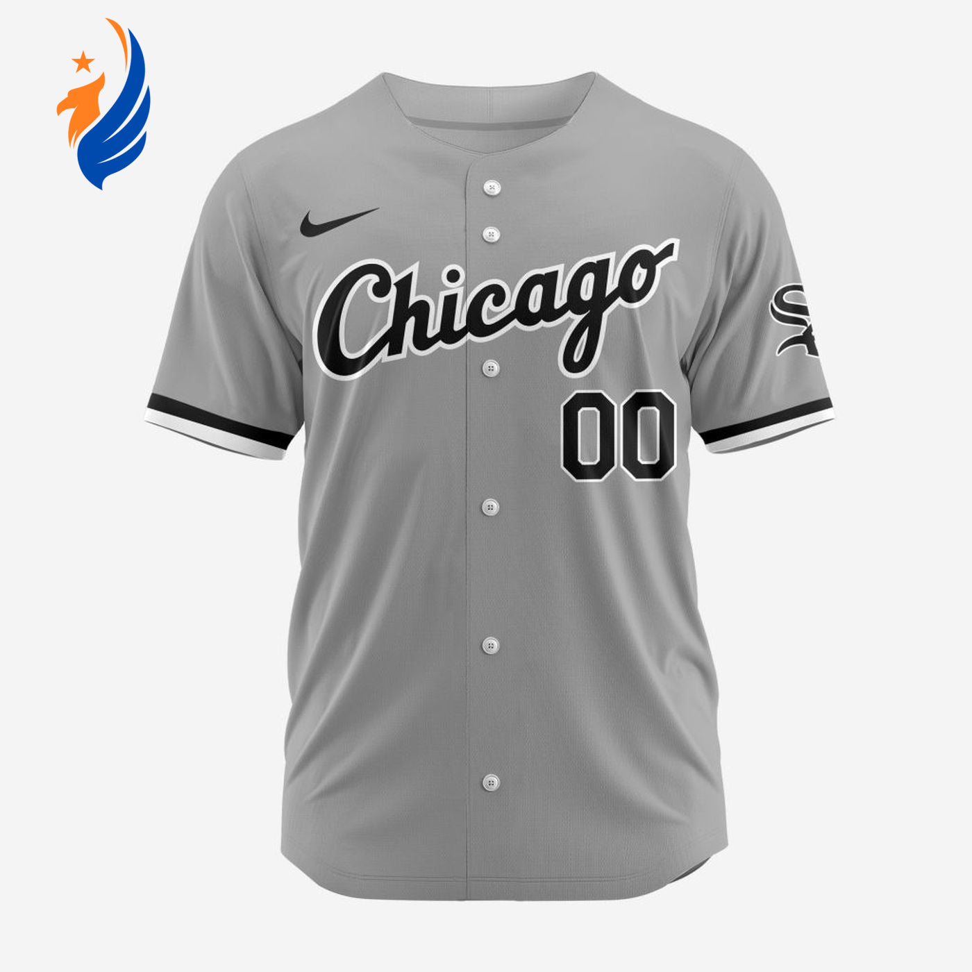 MLB Chicago White Sox Personalized 2024 Road Baseball Jersey - Bafud baseball jersey product view 1