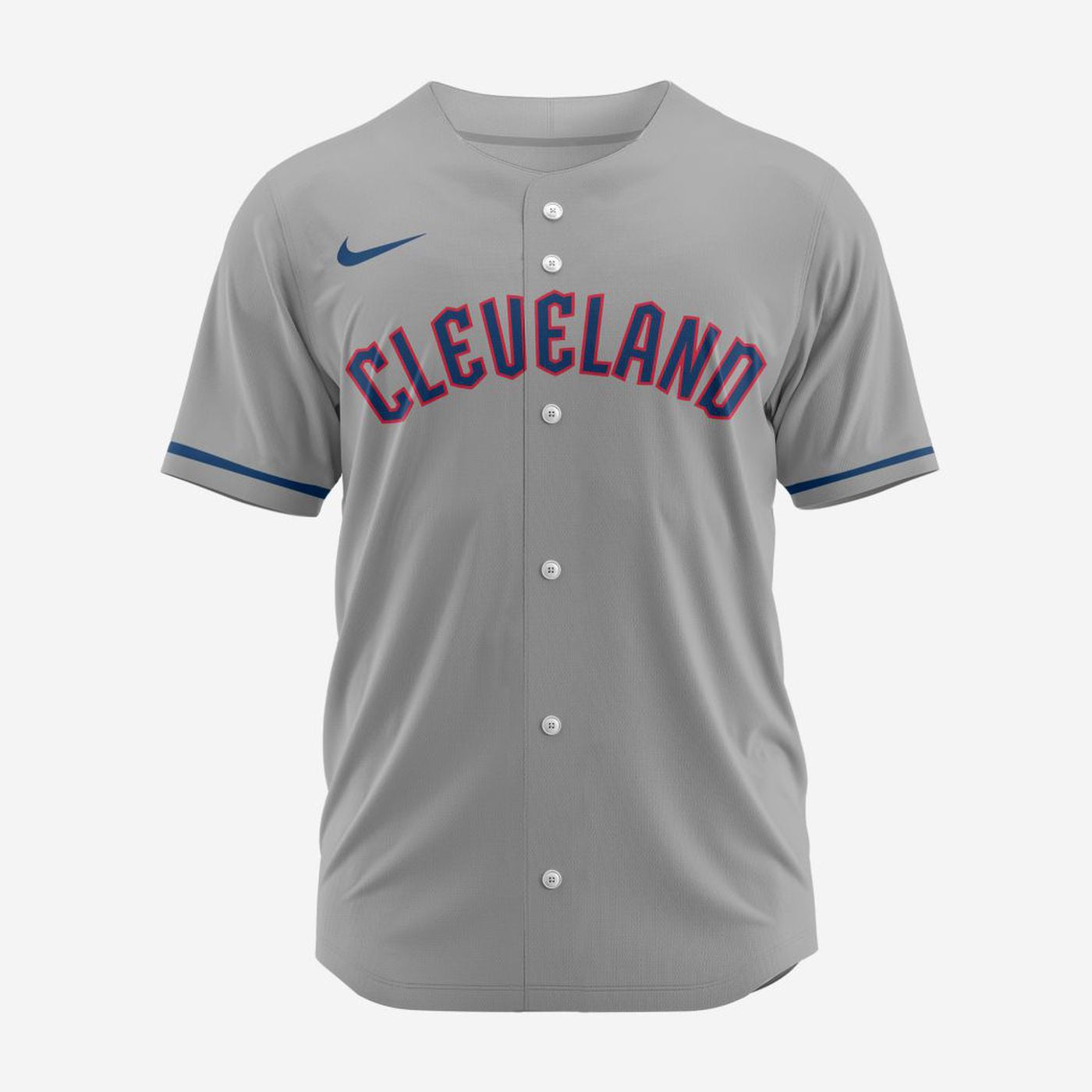 MLB Cleveland Guardians Personalized 2024 Road Baseball Jersey - Bafud baseball jersey product view 2