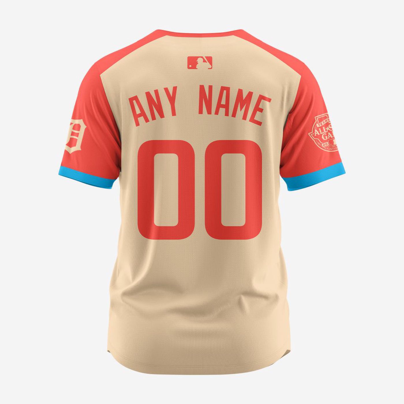 MLB Detroit Tigers Personalized 2024 All Star Game Baseball Jersey - Bafud baseball jersey product view 3