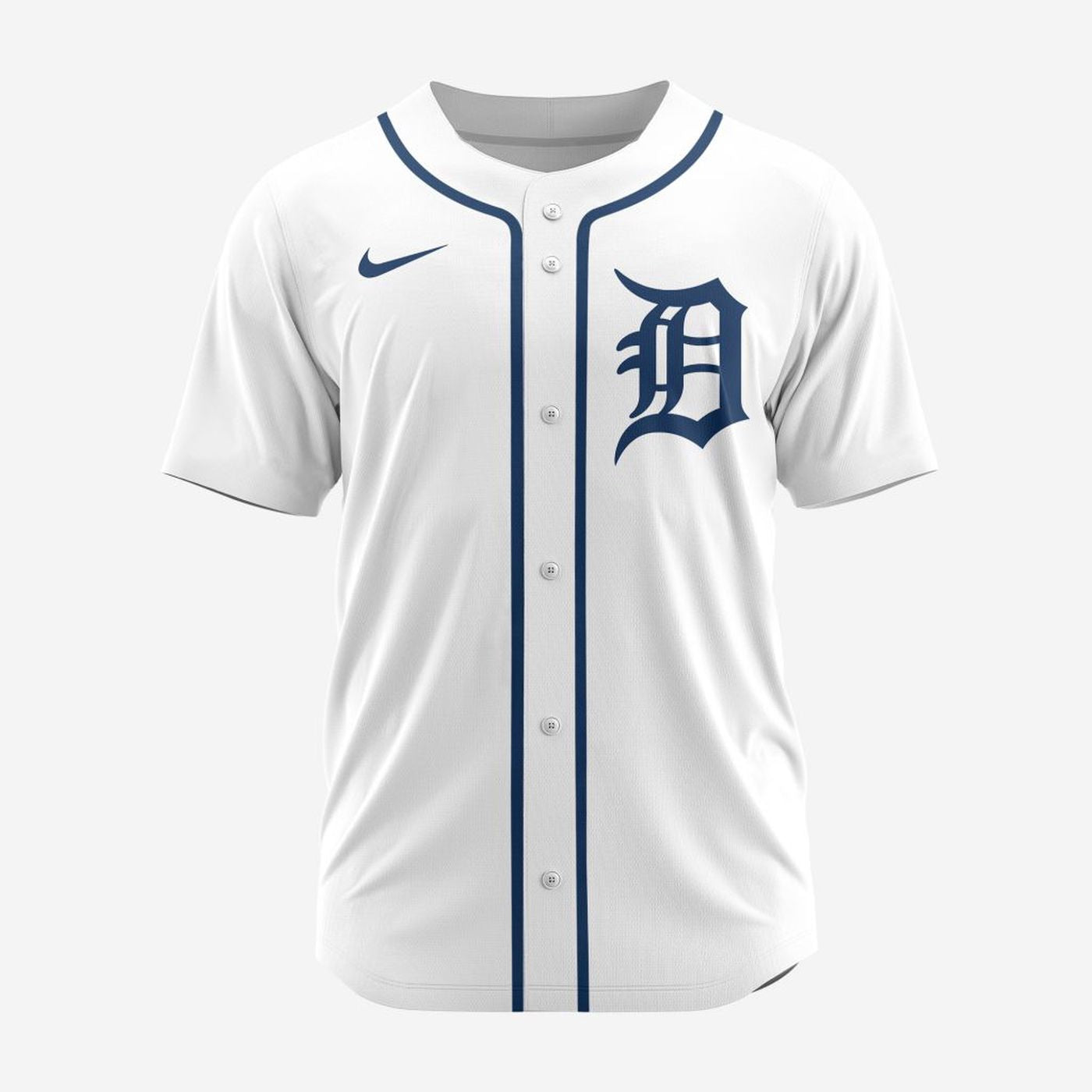 MLB Detroit Tigers Personalized 2024 Home Baseball Jersey - Bafud baseball jersey product view 3