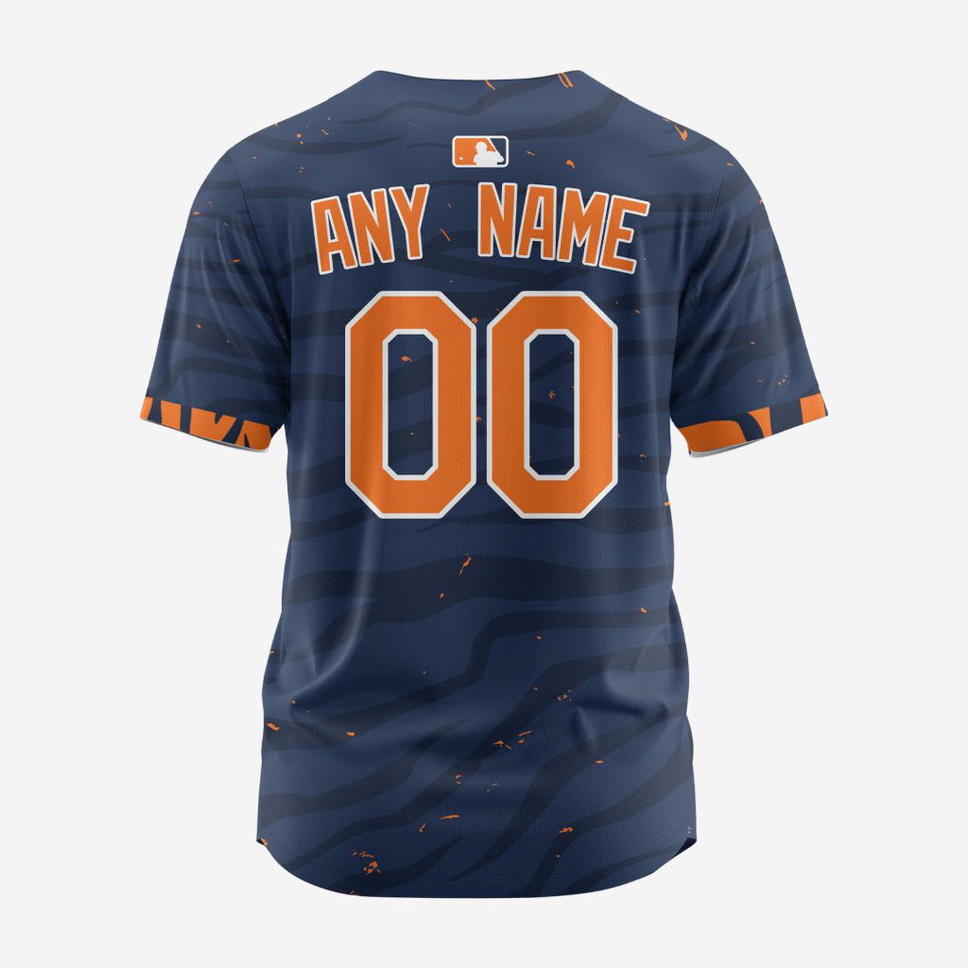 MLB Detroit Tigers Personalized Alternate Design Concept Baseball Jersey 2404 - Bafud baseball jersey product view 2