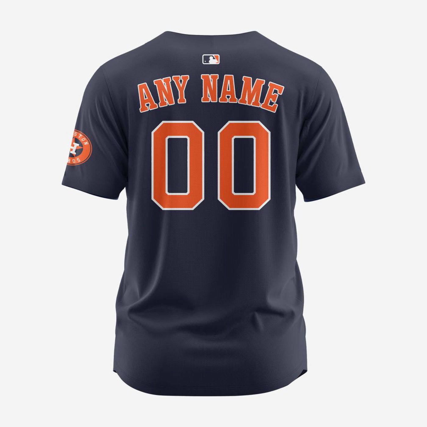 MLB Houston Astros Personalized Alternate 02 Baseball Jersey - Bafud baseball jersey product view 2
