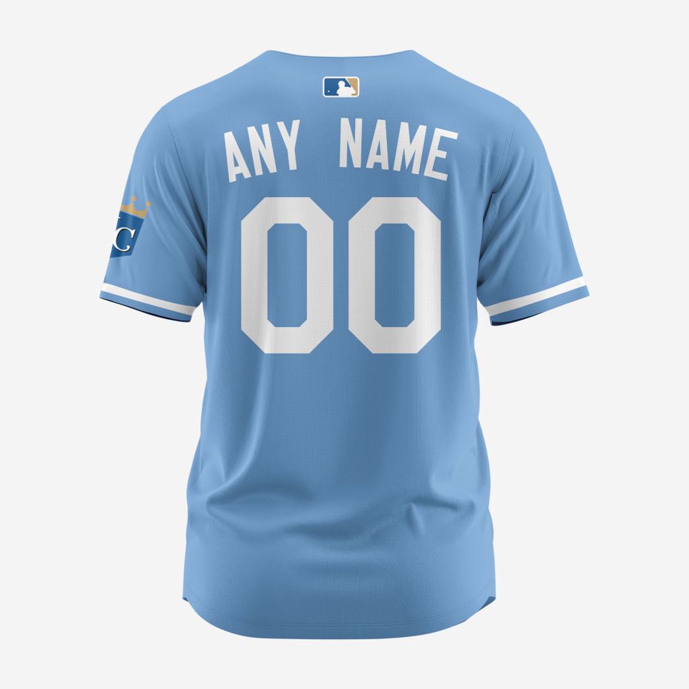 MLB Kansas City Royals Personalized Alternate Baseball Jersey - Bafud baseball jersey product view 3