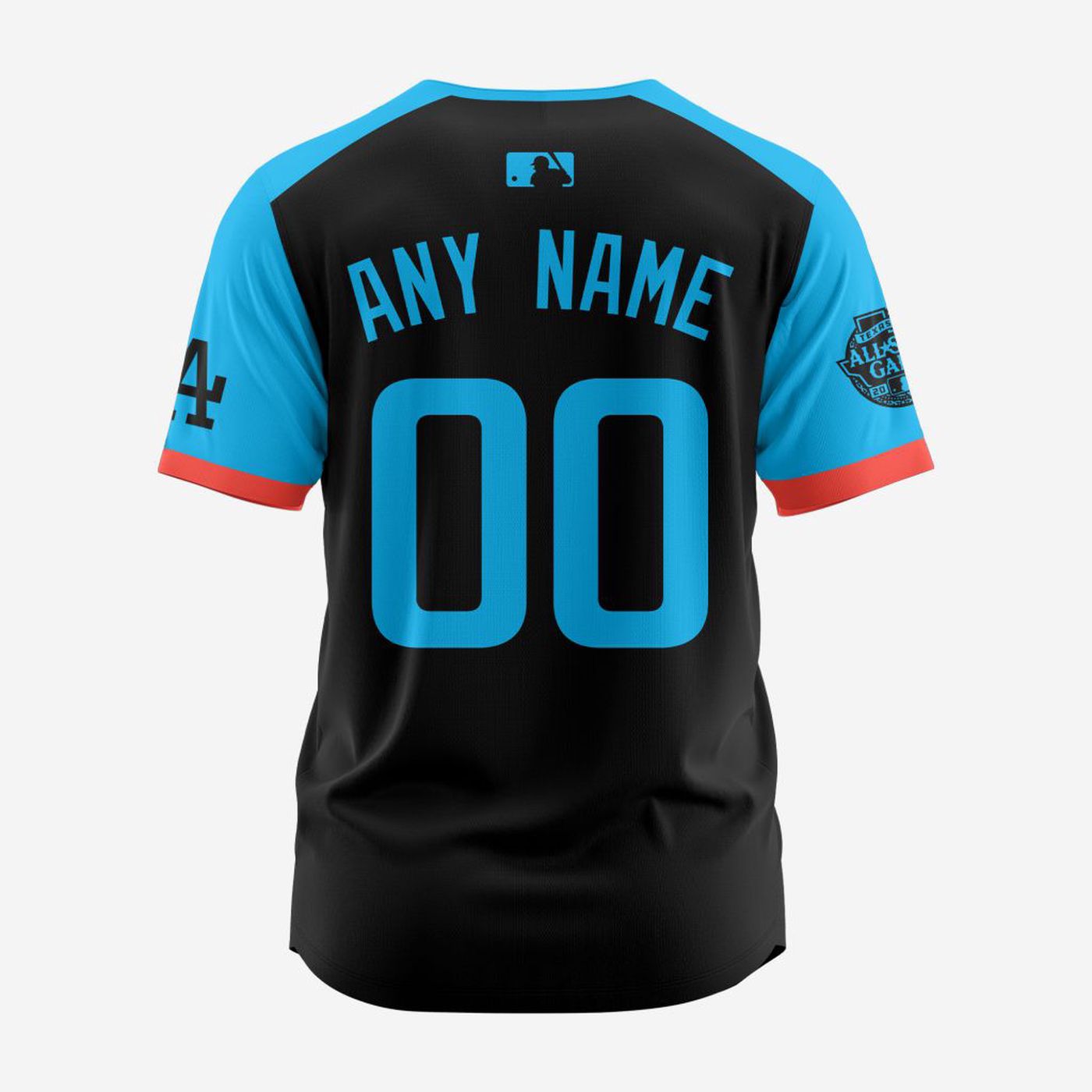 MLB Los Angeles Dodgers Personalized 2024 All Star Game Baseball Jersey - Bafud baseball jersey product view 2