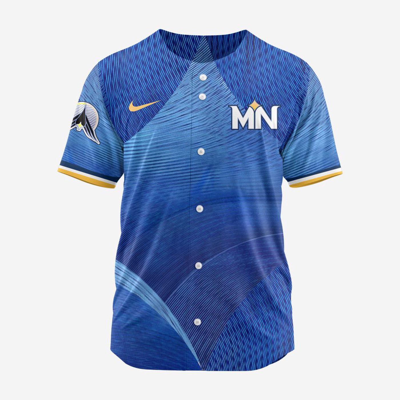 MLB Minnesota Twins Personalized 2024 City Connect Baseball Jersey Design - Bafud baseball jersey product view 2
