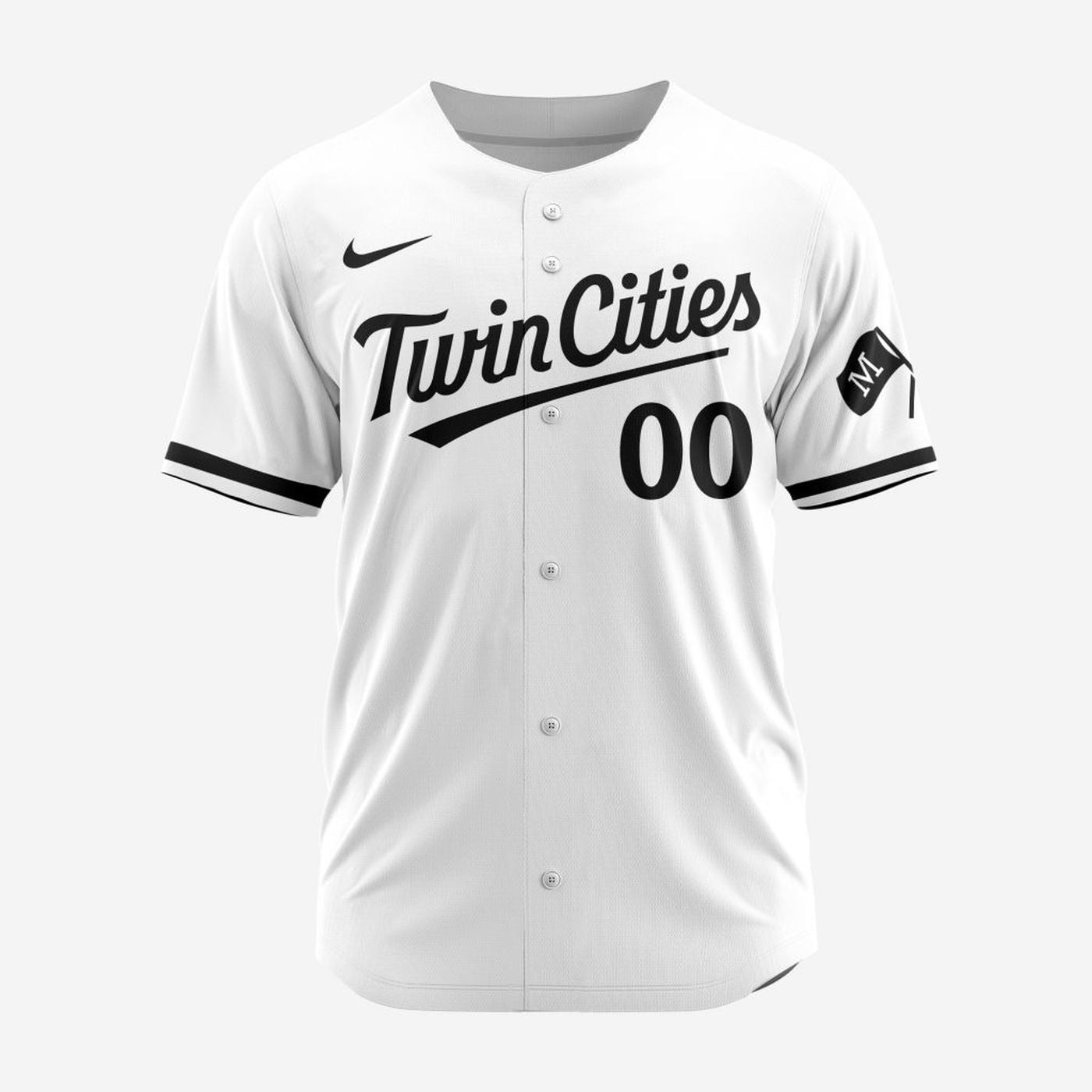 MLB Minnesota Twins Personalized Alternate 02 Baseball Jersey - Bafud baseball jersey product view 2