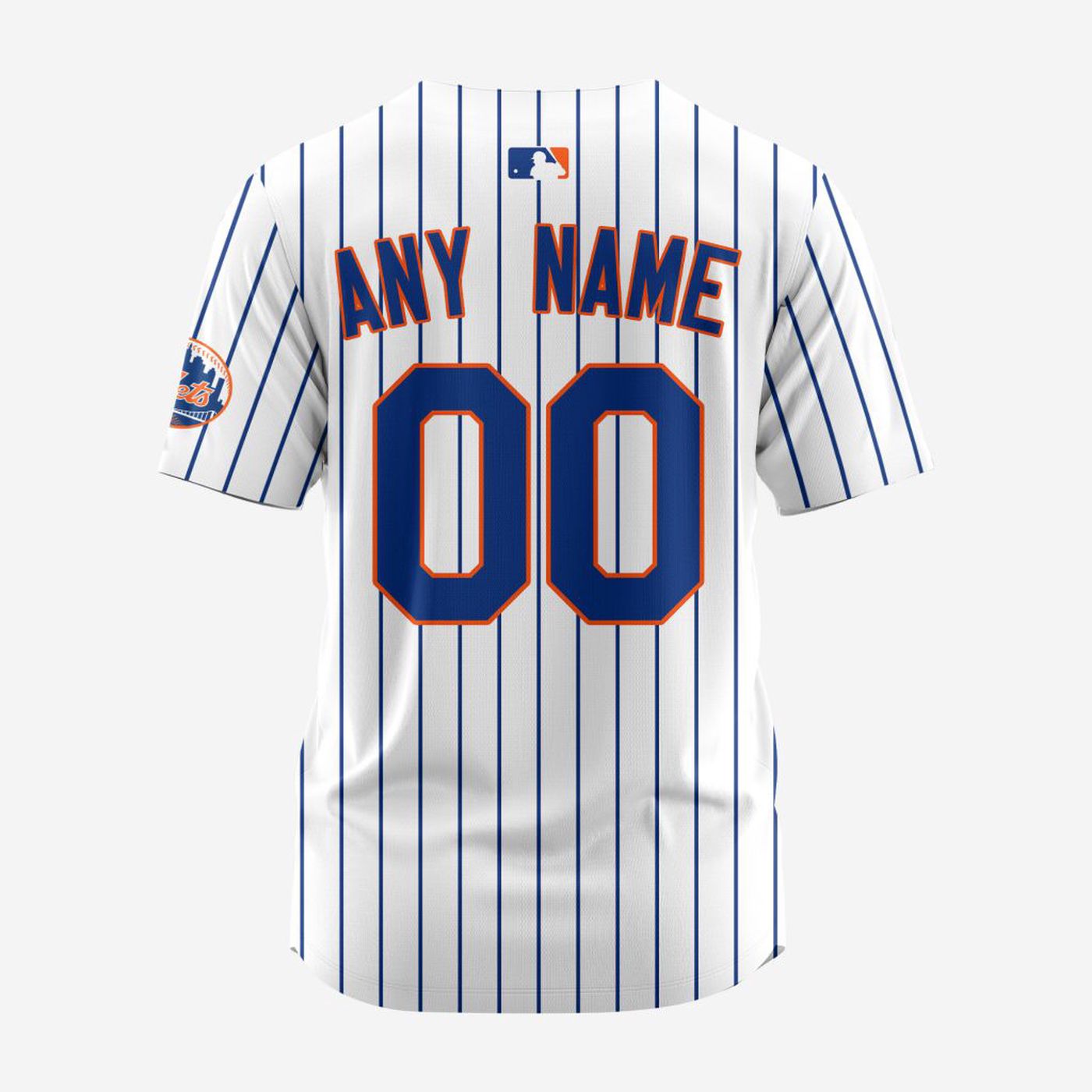 MLB New York Mets Personalized 2024 Home Baseball Jersey - Bafud baseball jersey product view 2