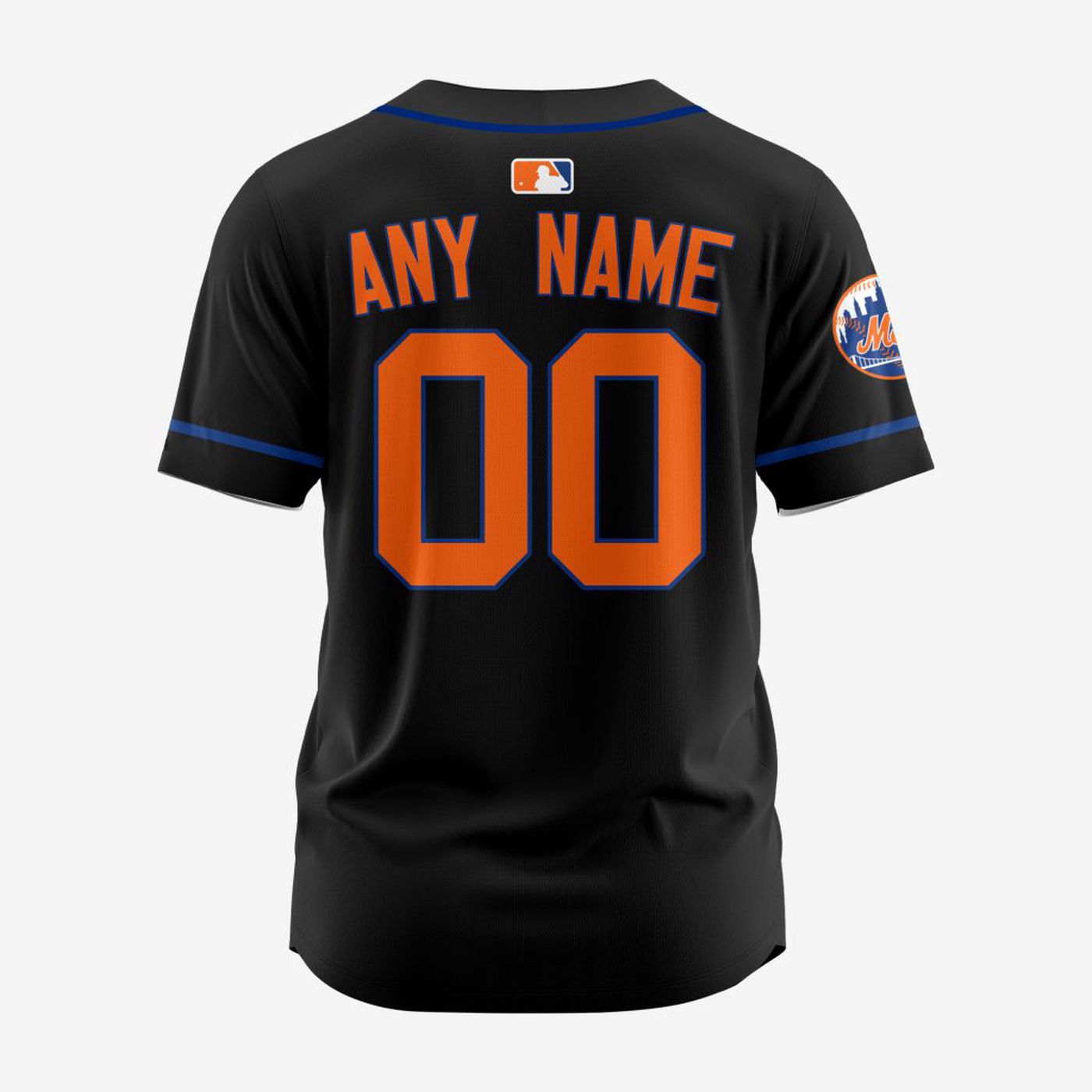 MLB New York Mets Personalized Alternate Design Concept Baseball Jersey 2403 - Bafud baseball jersey product view 3