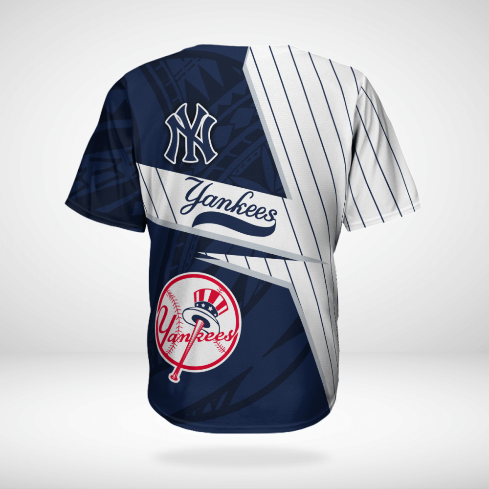 MLB New York Yankees Baseball Jersey - Aopprinter baseball jersey product view 3