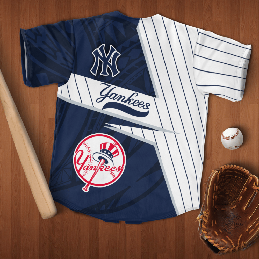 MLB New York Yankees Baseball Jersey - Aopprinter baseball jersey product view 5