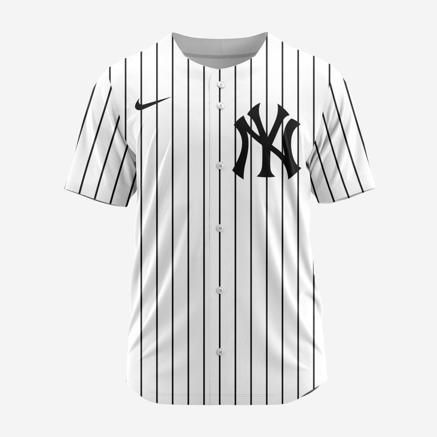 MLB New York Yankees Personalized 2024 Home Baseball Jersey - Bafud baseball jersey product view 2
