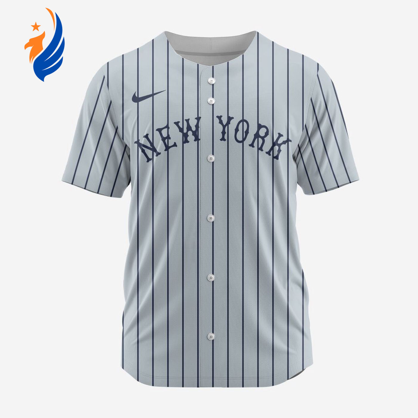 MLB New York Yankees Personalized Alternate Design Concept Baseball Jersey 2403 - Bafud baseball jersey product view 1